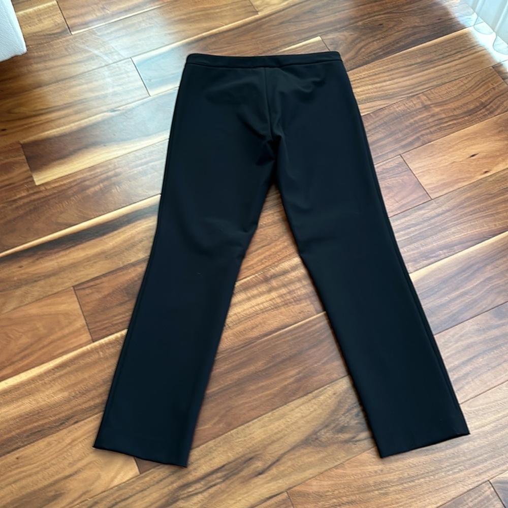 Theory Belisa Basic Black Cigarette Pants Size 0 … - image 3